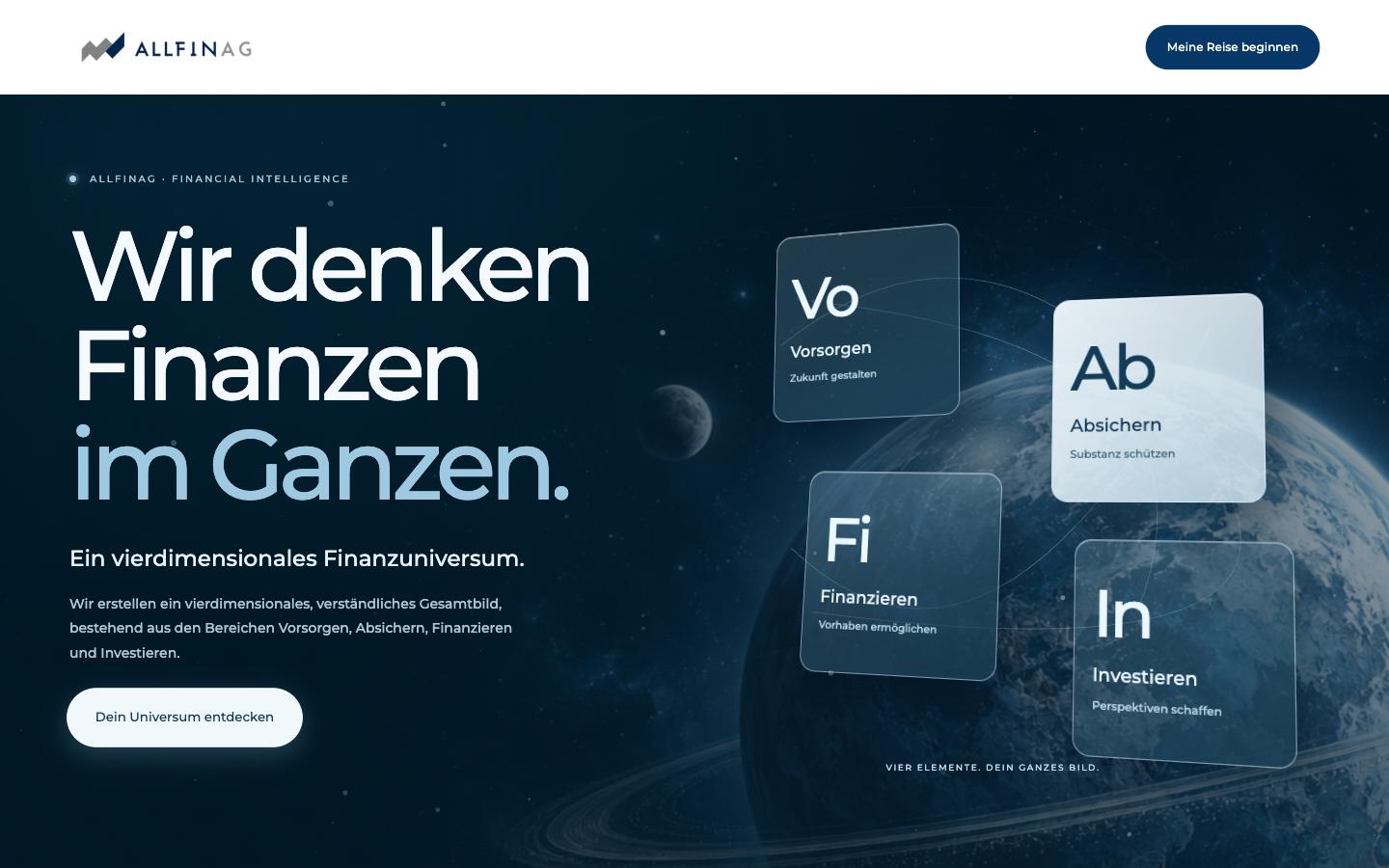 ALLFINAG auf dem MacBook
