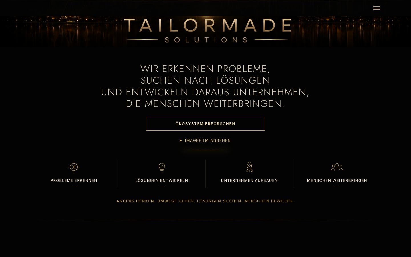 TailorMade Solutions auf dem MacBook