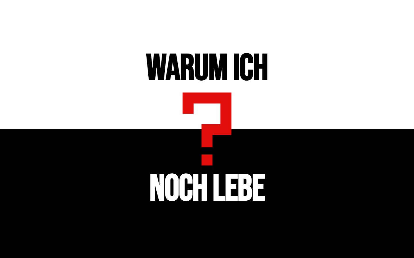 Warum ich noch lebe auf dem MacBook