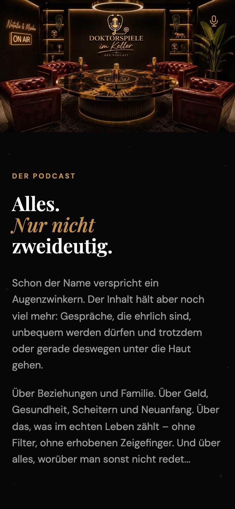 Doktorspiele im Keller auf dem iPhone